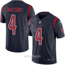 Deshaun Watson Houston Texans Youth Authentic Color Rush Navy Blue Jersey Bestplayer